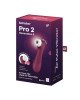 Кліторальний стимулятор - Satisfyer Pro 2 Generation 3 With Liquid Air Wine Red Bluetooth/(App) Кліторальний стимулятор - Satisfyer Pro 2 Generation 3 With Liquid Air Wine Red Bluetooth/(App)