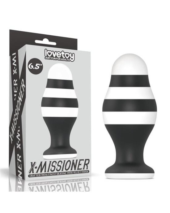 Анальна пробка - X-Missioner Butt Plug 6.5 Анальна пробка - X-Missioner Butt Plug 6.5