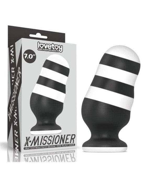 Анальна пробка - X-Missioner Butt Plug 7 Анальна пробка - X-Missioner Butt Plug 7