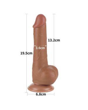 Фалоімітатор - Sliding-Skin Dual Layer Dong 7.5 Фалоімітатор - Sliding-Skin Dual Layer Dong 7.5