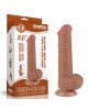 Фалоімітатор - Sliding-Skin Dual Layer Dong 8