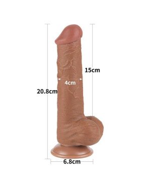 Фалоімітатор - Sliding-Skin Dual Layer Dong 8 Фалоімітатор - Sliding-Skin Dual Layer Dong 8