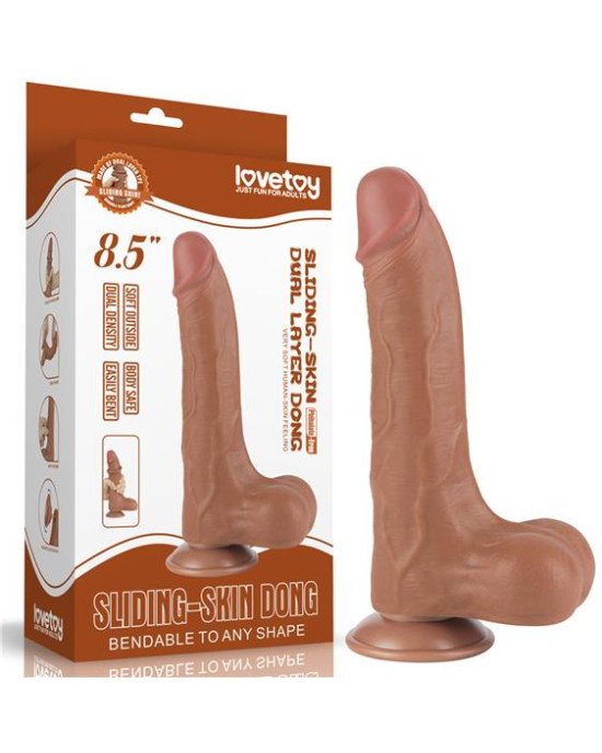 Фалоімітатор - Sliding-Skin Dual Layer Dong 8.5 Фалоімітатор - Sliding-Skin Dual Layer Dong 8.5