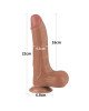 Фалоімітатор - Sliding-Skin Dual Layer Dong 8.5 Фалоімітатор - Sliding-Skin Dual Layer Dong 8.5