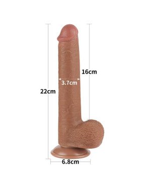 Фалоімітатор - Sliding-Skin Dual Layer Dong 9 Фалоімітатор - Sliding-Skin Dual Layer Dong 9