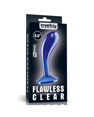 Анальна пробка - Flawless Clear Prostate Plug 6