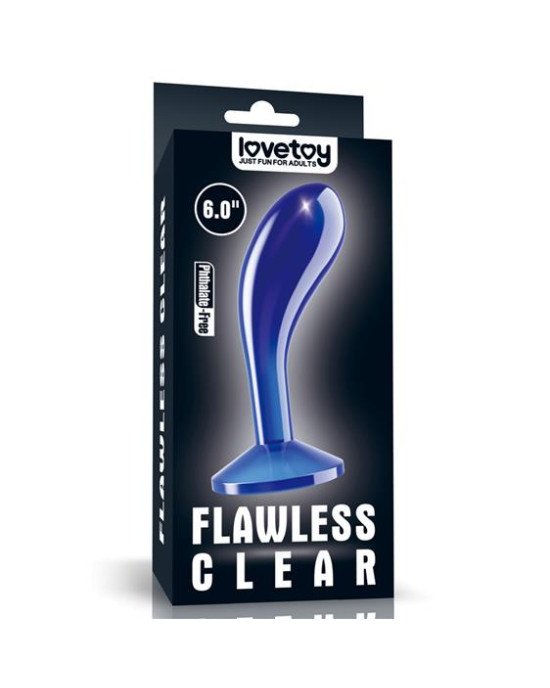 Анальна пробка - Flawless Clear Prostate Plug 6 Анальна пробка - Flawless Clear Prostate Plug 6