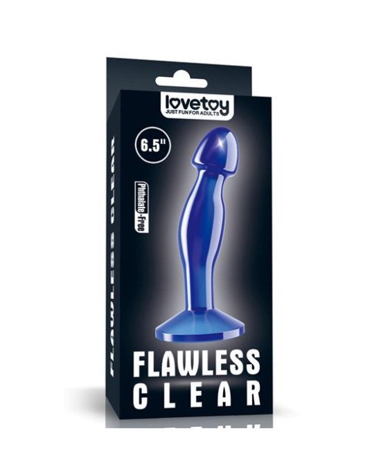 Анальна пробка - Flawless Clear Prostate Plug 6.5