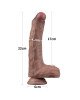 Фалоімітатор - Dual-Layered Silicone Cock 8.5