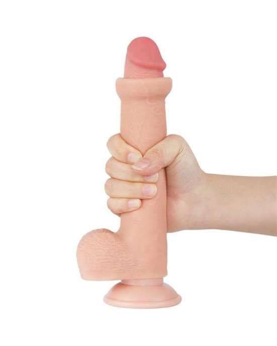 Фалоімітатор - Sliding-Skin Dual Layer Dong 9 Фалоімітатор - Sliding-Skin Dual Layer Dong 9