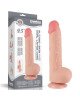 Фалоімітатор - Sliding-Skin Dual Layer Dong 9.5