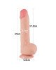 Фалоімітатор - Sliding-Skin Dual Layer Dong 9.5