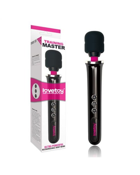 Вібромасажер - Training Master Ultra Powerful Rechargeable Body Wand Вібромасажер - Training Master Ultra Powerful Rechargeable Body Wand