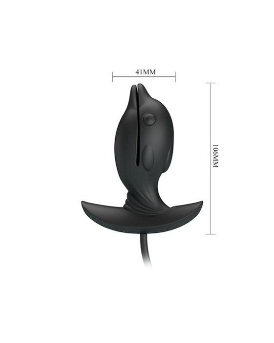 Анальна пробка - Pretty Love Hanson Anal Plug Black Анальна пробка - Pretty Love Hanson Anal Plug Black