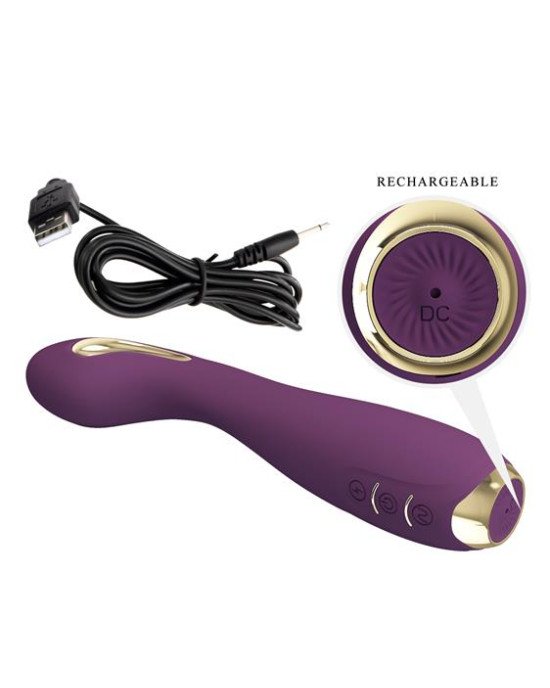 Вібратор - Pretty Love Hector Vibrator Dark Purple (App)