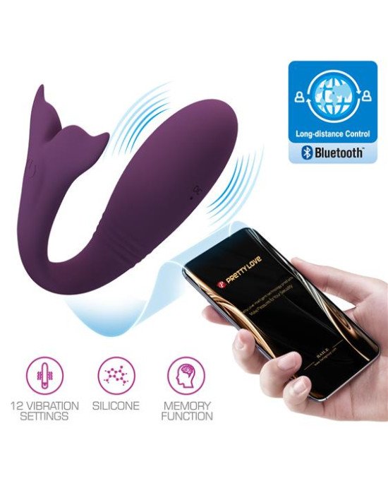 Вібратор - Pretty Love Jayleen Stimulator Dark Purple (App) Вібратор - Pretty Love Jayleen Stimulator Dark Purple (App)