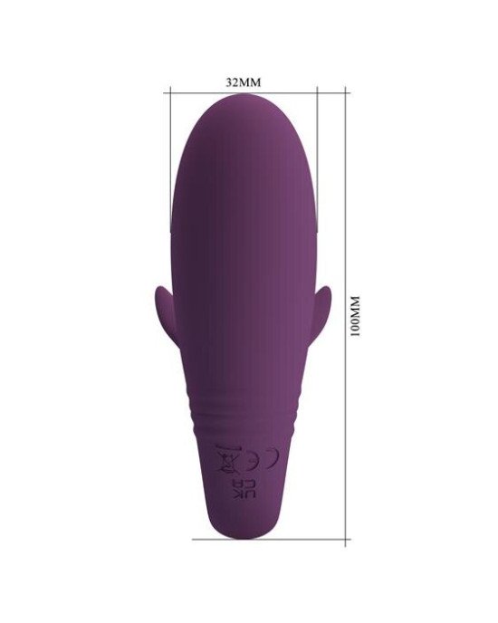 Вібратор - Pretty Love Jayleen Stimulator Dark Purple (App) Вібратор - Pretty Love Jayleen Stimulator Dark Purple (App)