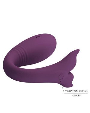 Вібратор - Pretty Love Jayleen Stimulator Dark Purple (App) Вібратор - Pretty Love Jayleen Stimulator Dark Purple (App)