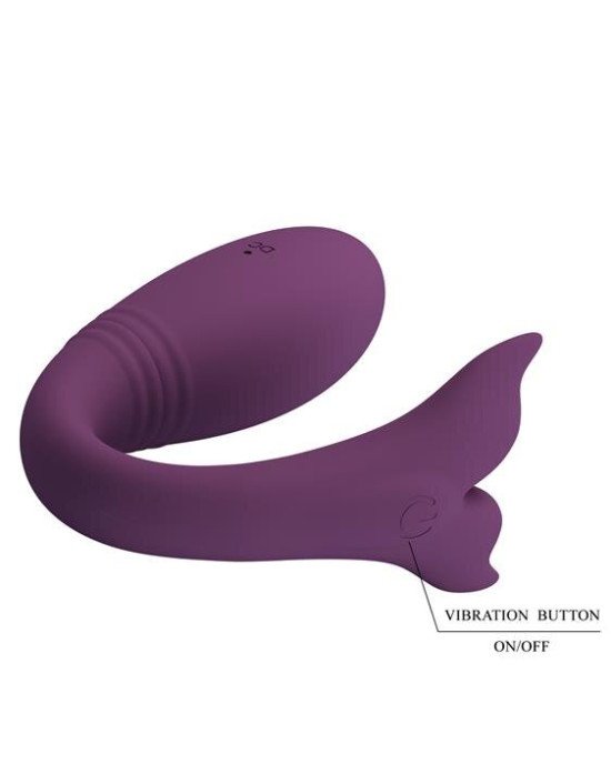 Вібратор - Pretty Love Jayleen Stimulator Dark Purple (App) Вібратор - Pretty Love Jayleen Stimulator Dark Purple (App)