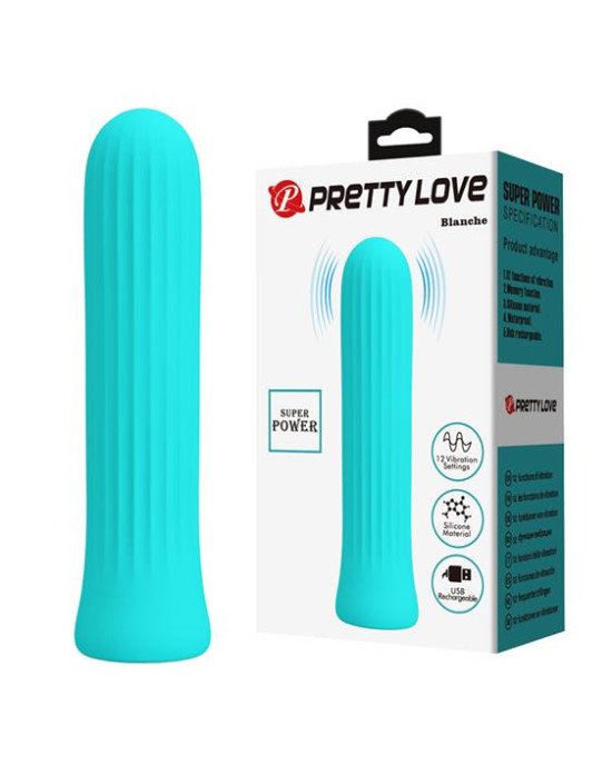 Вібратор - Pretty Love Blanche Vibrator Mint Вібратор - Pretty Love Blanche Vibrator Mint