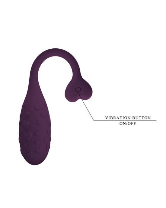 Віброяйце - Pretty Love Fisherman Vibrating Egg Purple (App) Віброяйце - Pretty Love Fisherman Vibrating Egg Purple (App)