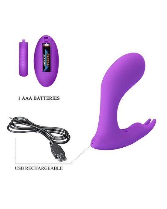 Вібратор - Pretty Love Idabelle Stimulator Purple Вібратор - Pretty Love Idabelle Stimulator Purple