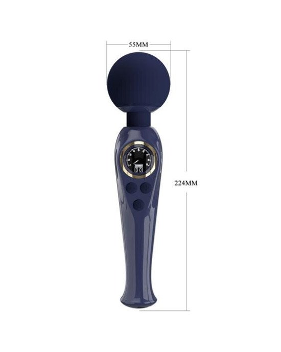 Вібромасажер - Pretty Love Skylar Massager Blue Вібромасажер - Pretty Love Skylar Massager Blue