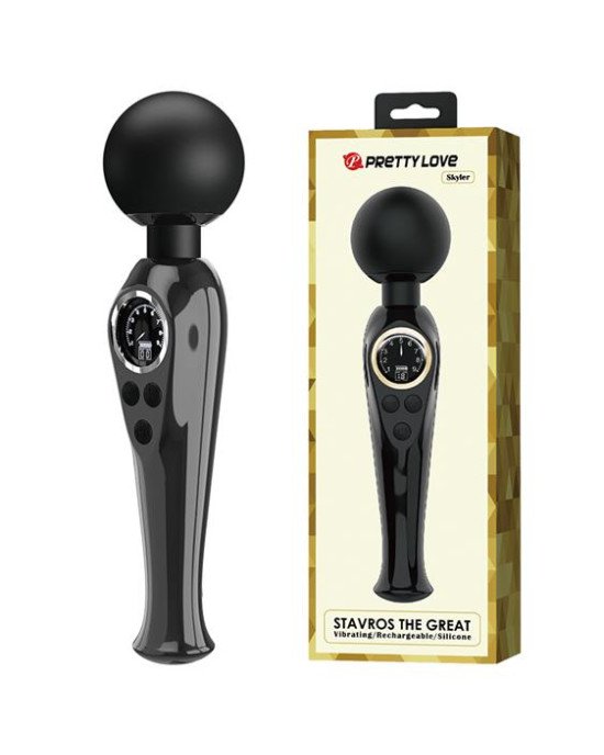 Вібромасажер - Pretty Love Skyler Massager Black Вібромасажер - Pretty Love Skyler Massager Black