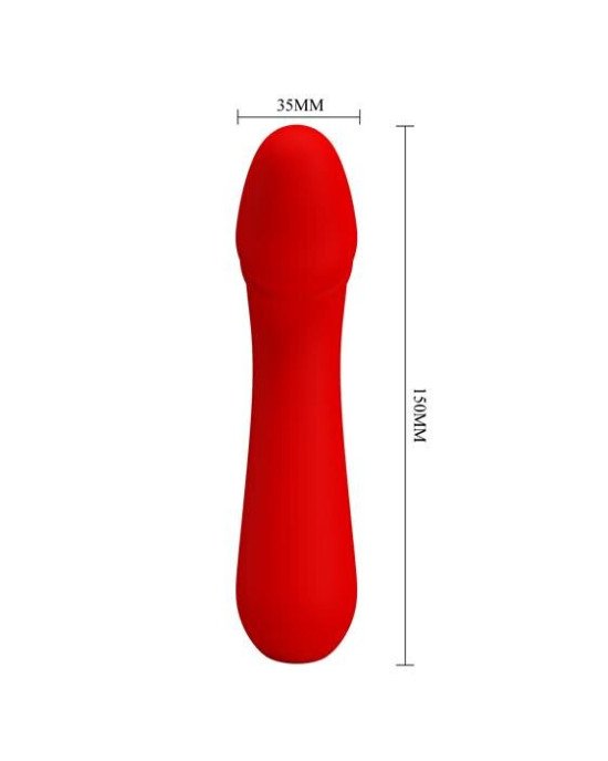 Вібратор - Pretty Love Cetus Vibrator Red Вібратор - Pretty Love Cetus Vibrator Red