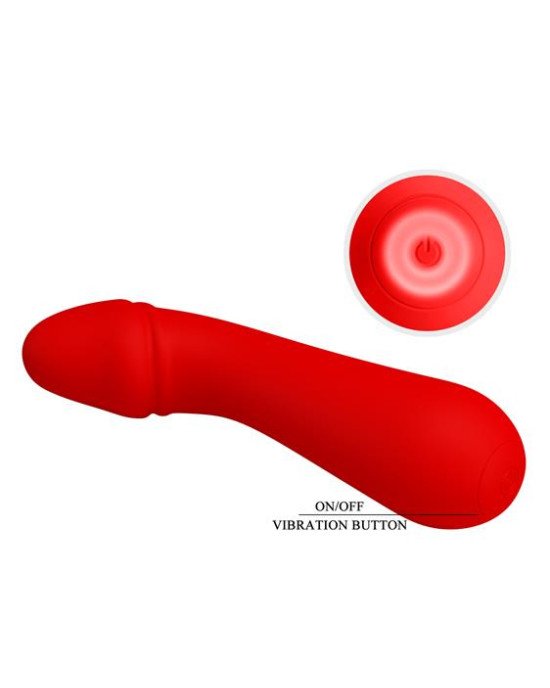 Вібратор - Pretty Love Cetus Vibrator Red Вібратор - Pretty Love Cetus Vibrator Red