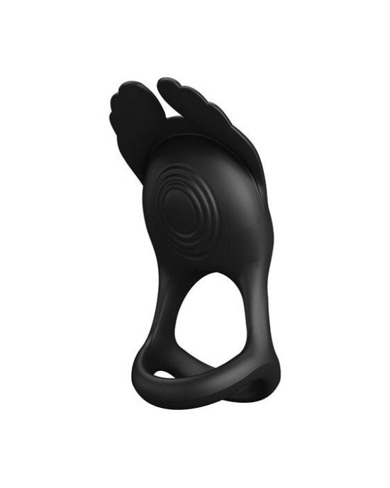 Ерекційне кільце - Pretty Love Silas Vibrant Penis Ring Black Ерекційне кільце - Pretty Love Silas Vibrant Penis Ring Black