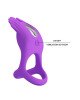 Насадка на член - Pretty Love Silas Vibrant Penis Ring Purple Насадка на член - Pretty Love Silas Vibrant Penis Ring Purple