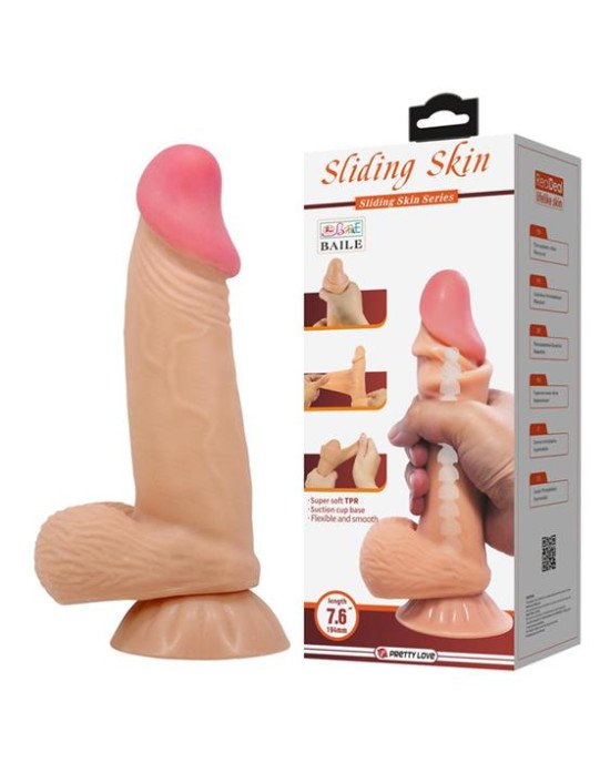 Фалоімітатор - Pretty Love Sliding Skin 7.6 Фалоімітатор - Pretty Love Sliding Skin 7.6