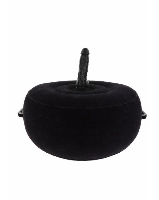 Inflatable Fuck Seat w. Remote Black Inflatable Fuck Seat w. Remote Black