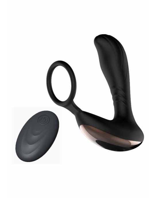 Масажер простати - Prostate Massager With Ring, 10 Function