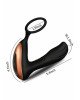 Масажер простати - Prostate Massager With Ring, 10 Function