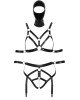 Боді з маскою - 2480492 Bad Kitty Strap+Mask Set, black Боді з маскою - 2480492 Bad Kitty Strap+Mask Set, black