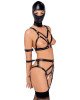Боді з маскою - 2480492 Bad Kitty Strap+Mask Set, black Боді з маскою - 2480492 Bad Kitty Strap+Mask Set, black