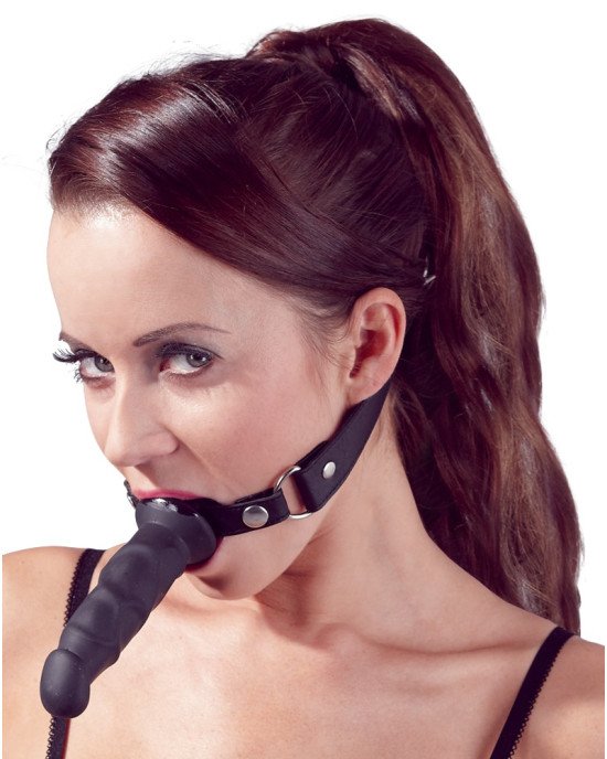 Кляп-фалоімітатор - Fetish Collection Heavy Duty Dildo Gag Кляп-фалоімітатор - Fetish Collection Heavy Duty Dildo Gag