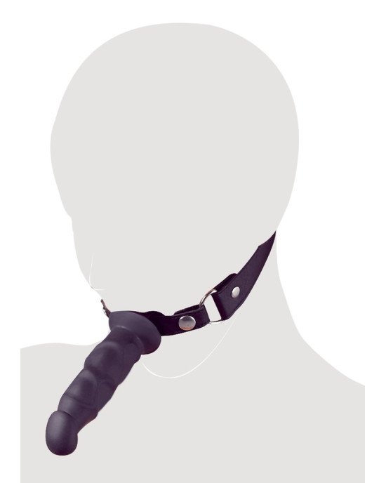 Кляп-фалоімітатор - Fetish Collection Heavy Duty Dildo Gag Кляп-фалоімітатор - Fetish Collection Heavy Duty Dildo Gag
