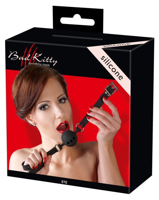 Кляп - Bad Kitty Silicone Gag Large Кляп - Bad Kitty Silicone Gag Large