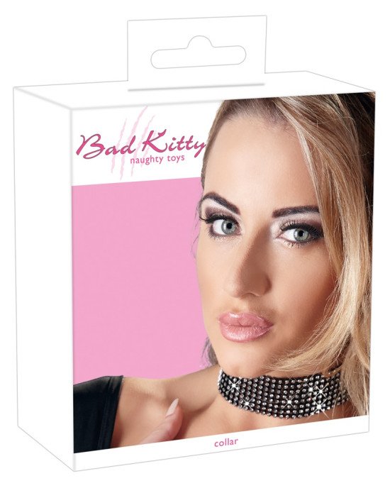 Чокер - Bad Kitty Rhinestone Choker Чокер - Bad Kitty Rhinestone Choker