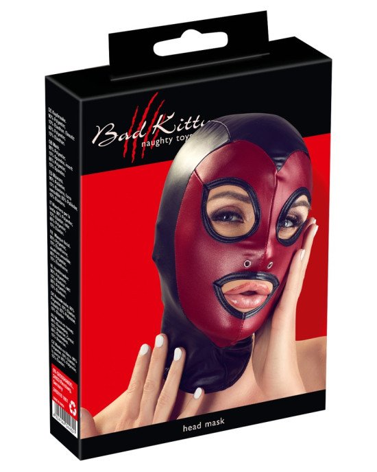 Маска - 2493110 Bad Kitty Head Mask Black Маска - 2493110 Bad Kitty Head Mask Black