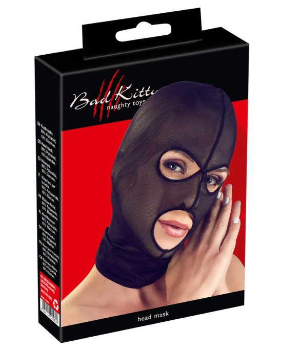 Маска - 2493128 Bad Kitty Head Mask Black Маска - 2493128 Bad Kitty Head Mask Black