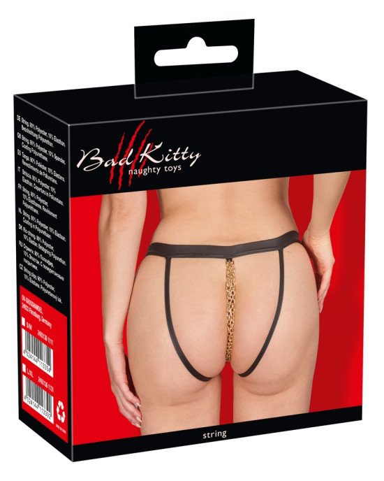 Жіночі стрінги - 2493136 Bad Kitty String S/M Жіночі стрінги - 2493136 Bad Kitty String S/M