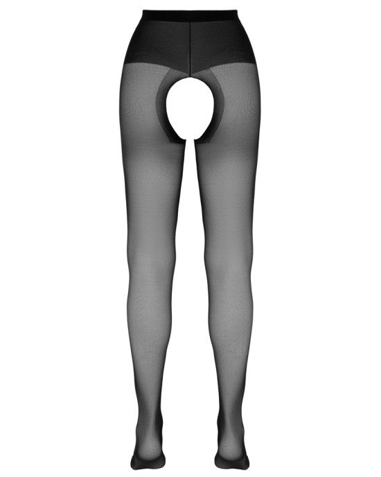 Колготки - 2510030 Cottelli Collection Crotchless Tights Black 4 L Колготки - 2510030 Cottelli Collection Crotchless Tights Black 4 L