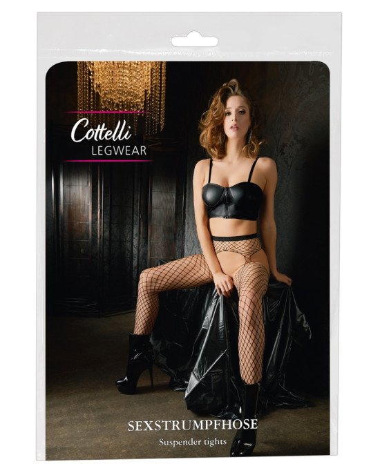Колготки - 2530155 Cottelli Collection Sex Tights S-L Колготки - 2530155 Cottelli Collection Sex Tights S-L