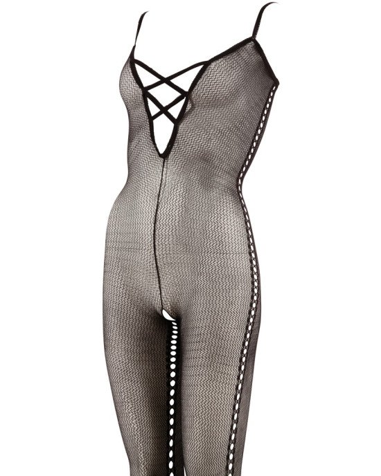 Бодістокінг - 2550059 NO:XQSE Net Catsuit Black L/XL Бодістокінг - 2550059 NO:XQSE Net Catsuit Black L/XL