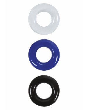 Набір ерекційних кілець - Cock Ring Set Color Набір ерекційних кілець - Cock Ring Set Color