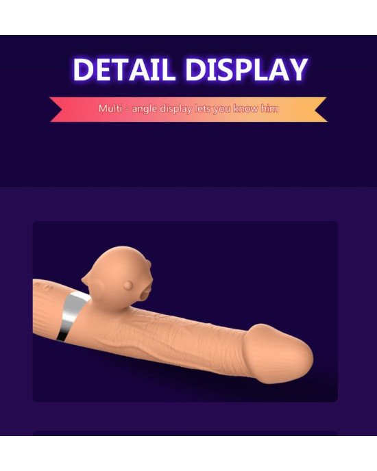 Вібратор - Basia Thtusting Vibrator 2in1 Вібратор - Basia Thtusting Vibrator 2in1